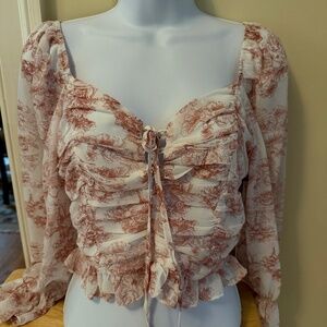 Puff Sleeve blouse by Milk & Honey